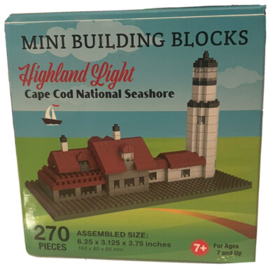Mini building blocks- 270pc Cape Code National Seashore - Highland Light