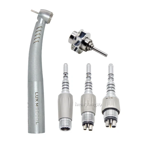 2/4/6 Hole Coupling & Cartridge for Dental LED LUX M9000L High Speed Handpiece