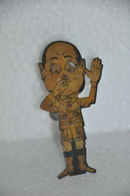 Vintage DRGM Traffic Policeman Safety First Litho Tin Toy , Germany