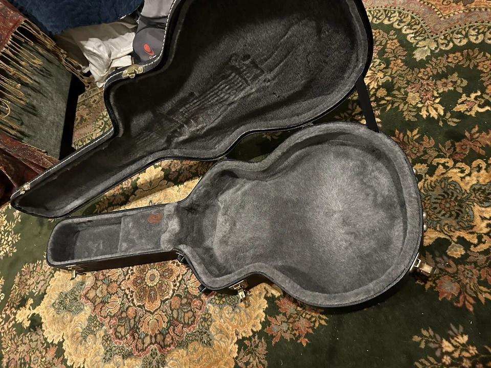 Epiphone Dot-Deluxe 2005 raro edición limitada verde arce llama Foto 4 de 4