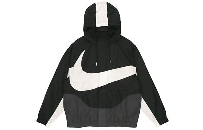 Nike Sportswear Swoosh Woven Jacket with Large Logo | eBay Nike Sportswear Swoosh Woven Jacket with Large Logo | eBay