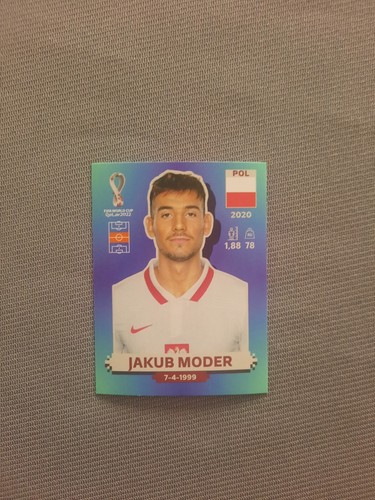 Panini FIFA World Cup Qatar 2022 Stickers - Holland/Poland/Portugal/Qatar