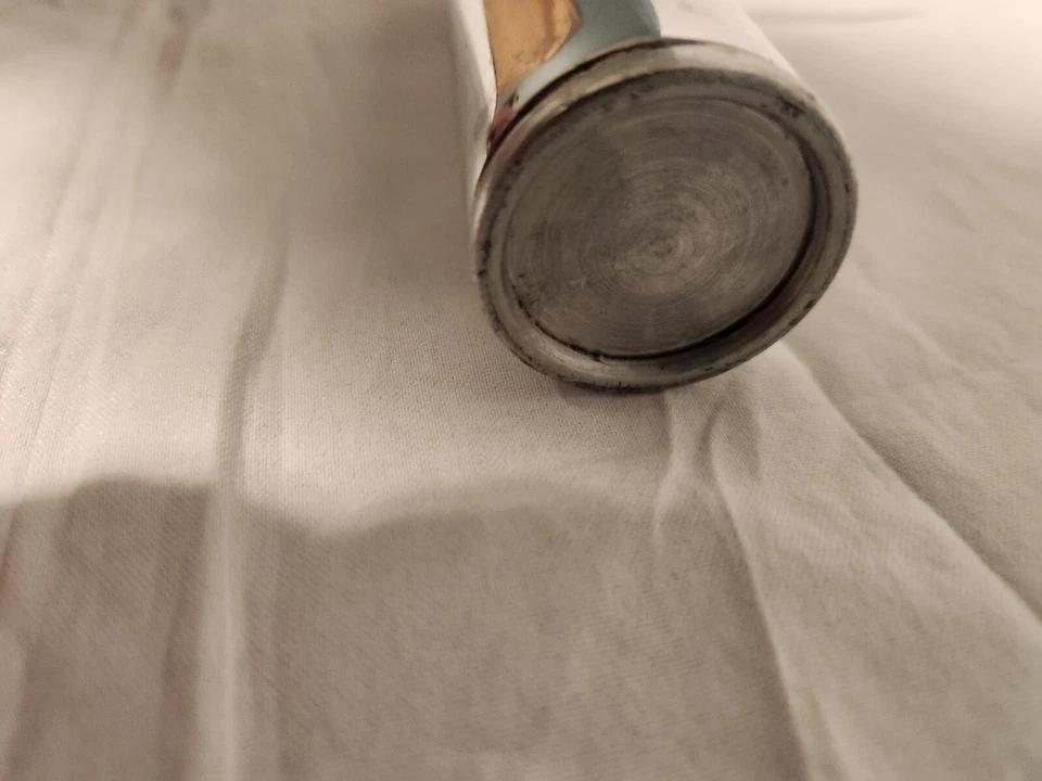 Hardy Bros., Alnwick, England, Metal Flyrod  Storage Tube, 34 In., No Top - Image 4 of 4