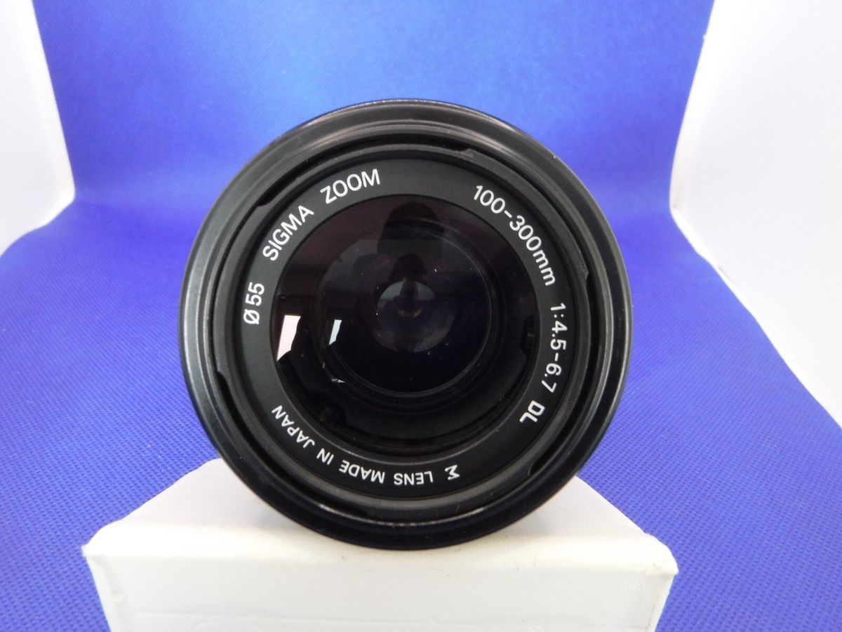 SIGMA 100-300mm ズームレンズ MC SIGMA ZOOM 100-300mm F4.5-6.7 DL for Canon EF Mount - YouTube