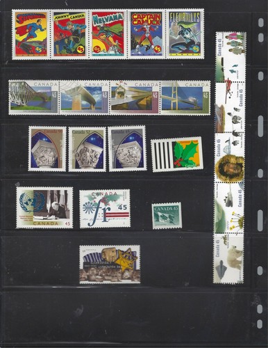 Canada 1995 Complet Year with Souvenir Sheets, Strips, Blocks ... MNH $91 - Picture 2 of 4