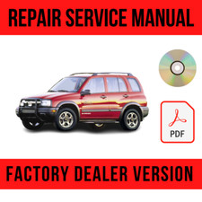 Chevrolet Tracker 1999-2005 Factory Repair Manual Chevy