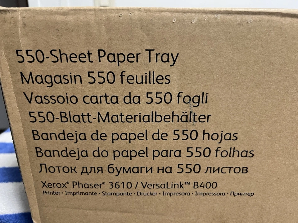 Xerox Phaser 3610, VersaLink B400 Paper Feeder Tray 550-Sheet 497K13620 new - Image 4 of 4