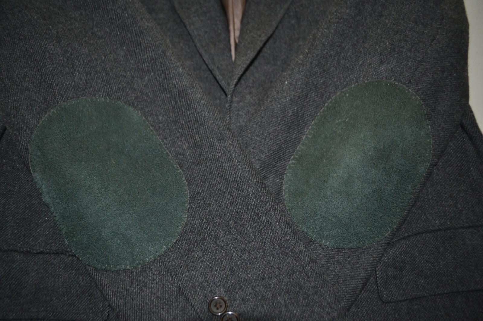 Brooks Brothers Men 1818 Madison Elbow Patch Wool Blend Plaid Sports Coat Sz 41L thumbnail 9