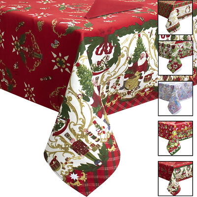 Weihnachtstischdecke Tafelservice + Servietten Weihnachten verschiedene Größen 6979