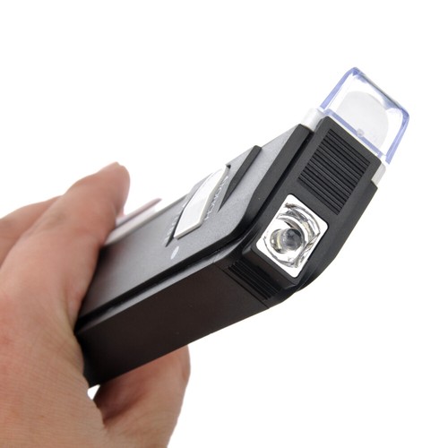 Lampada torcia per rilevatore di denaro con valuta UV portatile 2 in 1 - Foto 4 di 10