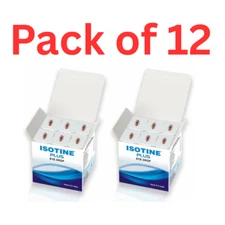[Pack of 12] Isotine Plus Eye Drop 10ml Each goodness of Ayurvedic herbs