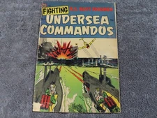1952 AVON Periodicals FIGHTING UNDERSEA COMMANDOS #2 Scarce GA Pre-Code - G