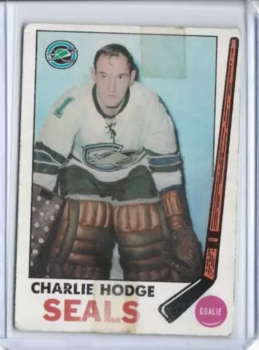Charlie Hodge California Golden Seals 1969-70 Topps Base #77