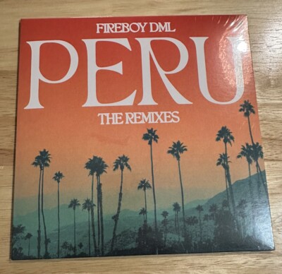 Fireboy DML Feat. Ed Sheeran - Peru / 7  Vinyl, New Sealed, 2022