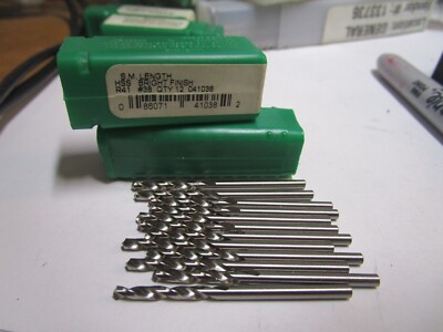 Dormer General Purpose #38 Machine Drill QTY 12