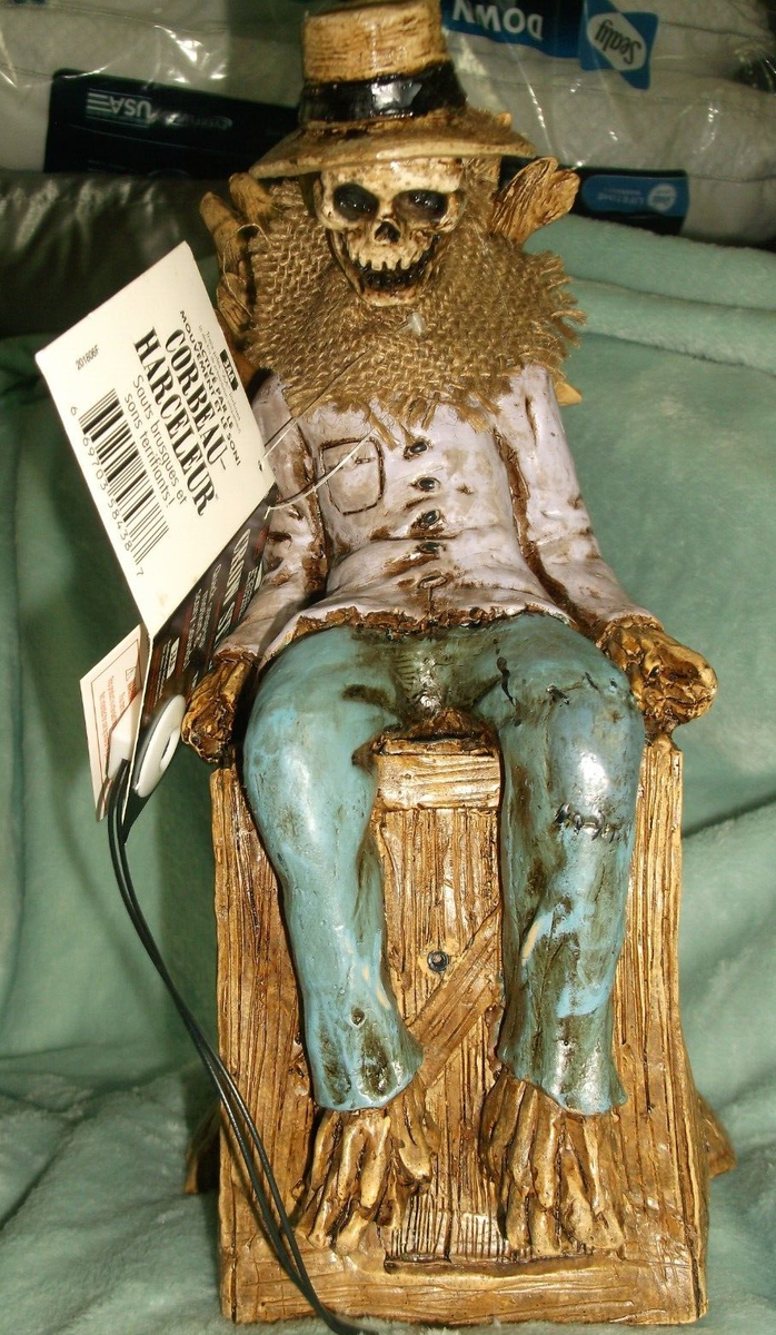 Tekky Toys Crow Stalker Motion Sound Activated Halloween Haunted