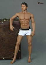 LDDOLL 1/6 Male Painted Suntan Skin Body 32cm Silicone Flexible Action Figure