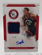 2019-20 National Treasures Game Gear Auto #GGA-PSK Pascal Siakam /99