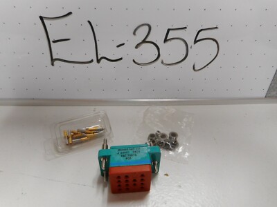 NOS M12883/40-20 AMPHENOL PCD 58982 RELAY SOCKET W/ CONTACTS 