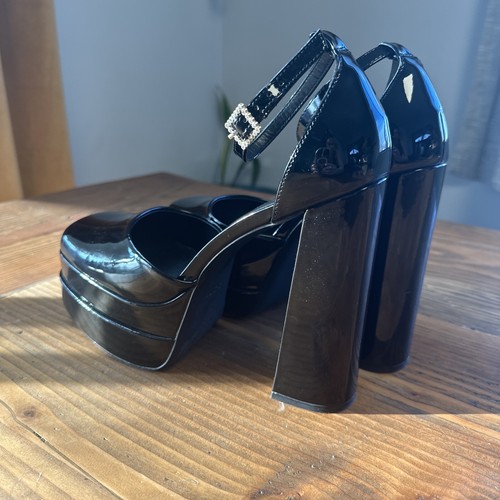 Scarpe donna Mary Jane cinturino alla caviglia blocco tacco alto decolte fibbia plateau ALDO - Foto 6 di 8