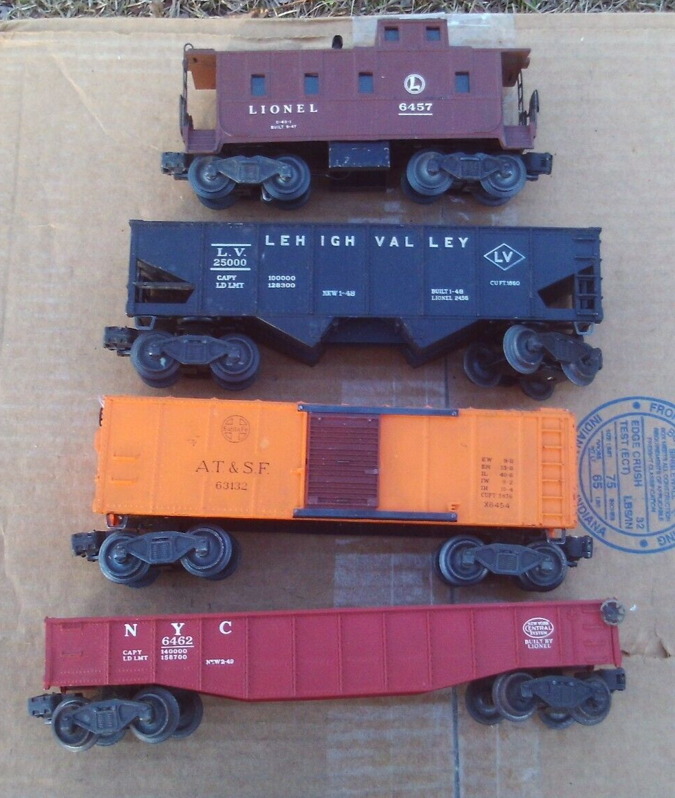 Lionel Postwar 681 O Gauge Steam Freight Car Train Set eBay