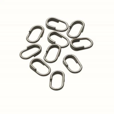 Kinetic Oval Splitring ovale Sprengringe 29kg-58kg 8mm-12mm Spaltring