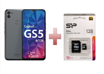 Gigaset GS5pro Smartphone - Made in Germany - Dual Sim - 64MP 256GB/6GB Ram