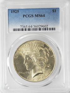 1925-1-Peace-Silver-One-Dollar-MS64-NGC-Philadelphia-BU-VAM-1AL