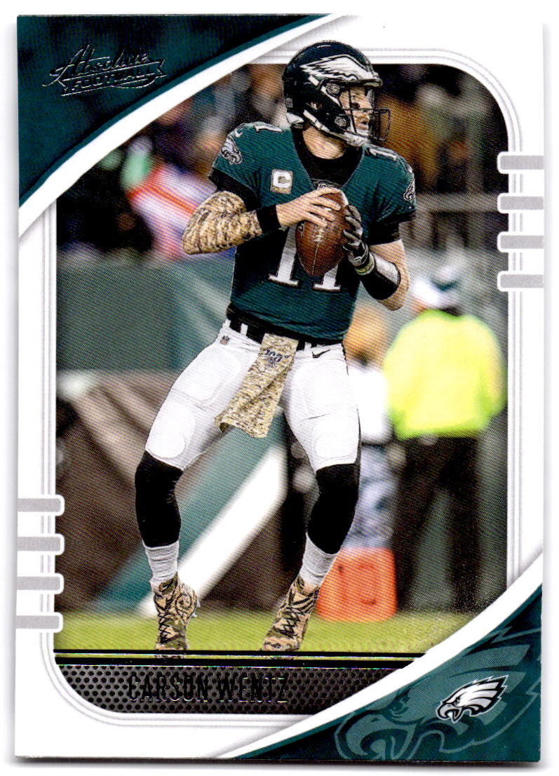 2020 Panini Absolute #63 Carson Wentz Retail Near mint or better