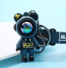 Space Bear Astronaut Bag Backpack Pendant Keychain