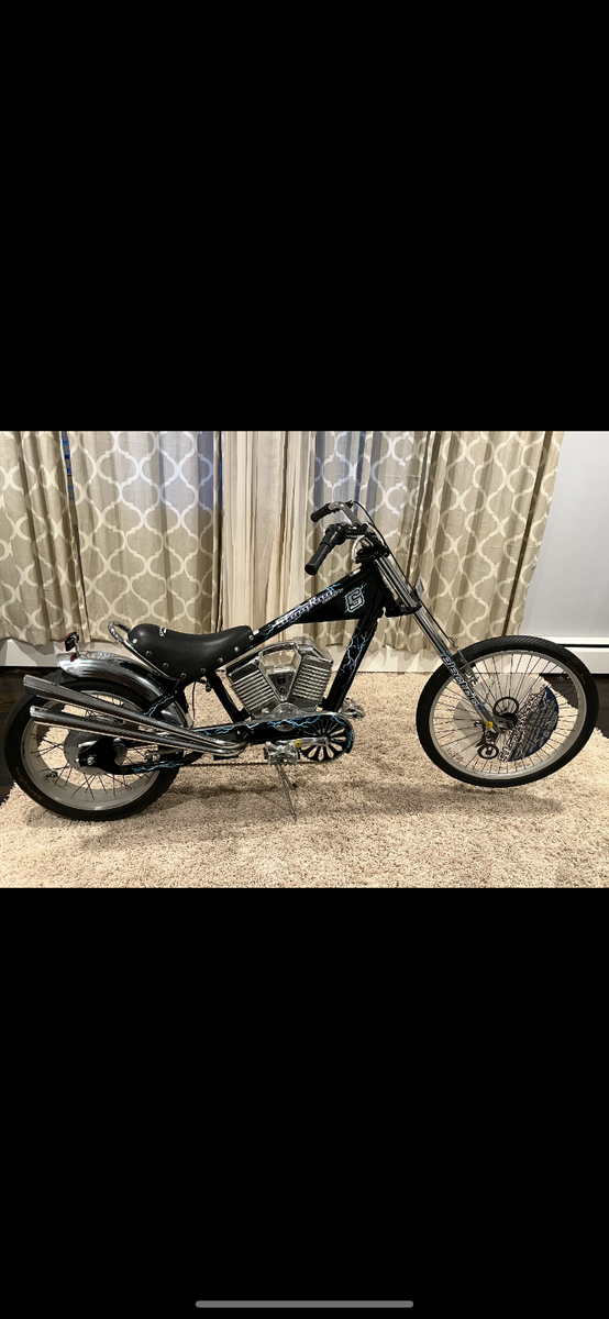 Schwinn Stingray OCC Chopper Bicycle With Engine Electric Mint