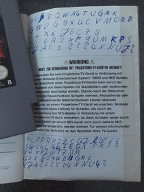 swords and serpents nintendo NES complet en boite et notice CIB PAL B NOE 🇩🇪