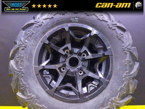 OEM CAN-AM DEFENDER MAX HD10 HD9 FRONT WHEEL RIM TIRE 27X9R14 705401846 - Picture 2 of 9