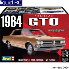 Revell 145749090 1/24 1964 Pontiac GTO Plastic Model Kit