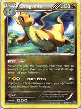 Dragonite 51/108 Rare Roaring Skies Pokemon Damaged on eBay