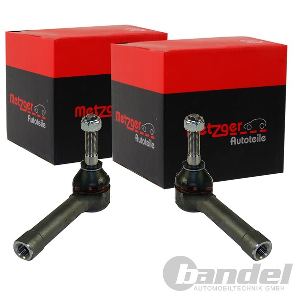 2X Metzger SpurstangenkÖPfe Passend FüR Chrysler Voyager Dodge Caravan Fiat-image