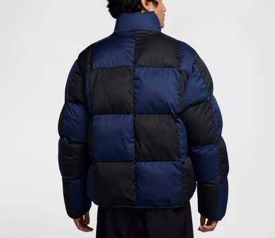 Nike Therma-Fit Full Zip Puffer Jacket Navy Blue Black FZ0865-410