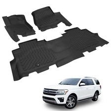 All Weather Floor Mats Compatible for 2018 2019 2020 2021 2022 Ford Expedition