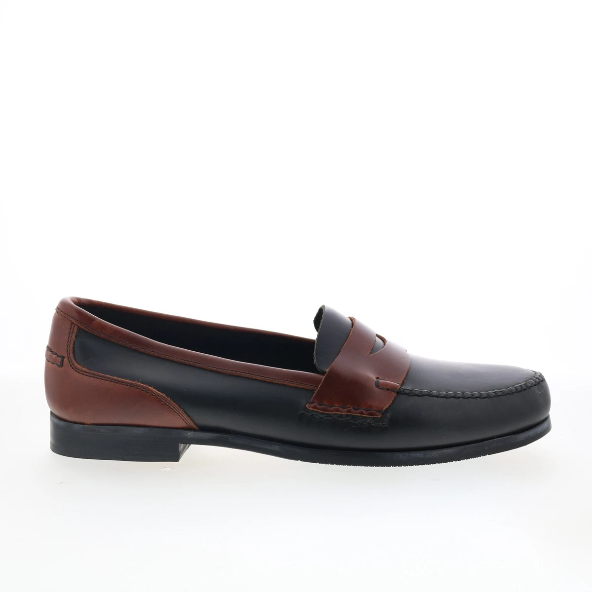 NEW!! Men’s T.B.Phelps Black Leather Horse Bit Driving Loafer Size 10W Saint Laurent Men main image 3