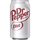 Diet Dr Pepper Soda, 12 fl oz cans, pack of 12
