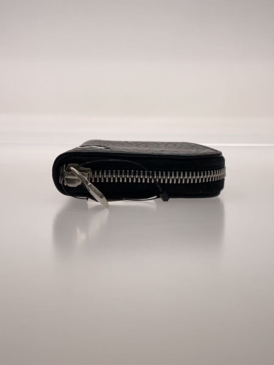 BURBERRY SMALL SHIELD ZIP WALLET COIN CASE LEATHER BLK 8080702 thumbnail 3