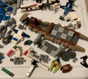 Lego Star Wars Partial Sets / Parts Lot 75002  75035 75037 7929 30279 Mini Ships