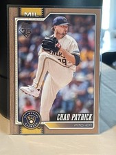 2026 Topps Baseball Gold Parallel /2026 Baseball Chad Patrick Brewers