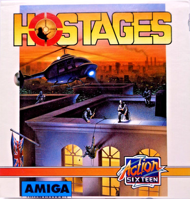 COMMODORE AMIGA -- HOSTAGES (INFOGRAMES/ACTION SIXTEEN)