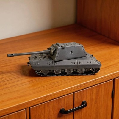 1:72 E-100 Scale Model Modellpanzer Ausstellungsmodell Militärmodell Feine