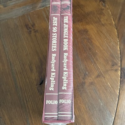 Rudyard Kipling Jungle Book Just So Stories Folio Society Sealed 2 Vol Slipcase