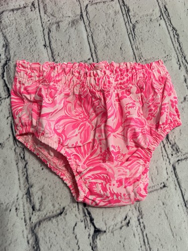 Abito e fiori Lilly Pulitzer Paloma in cotone a bolle per bambini taglia 3/6M - Foto 6 di 11