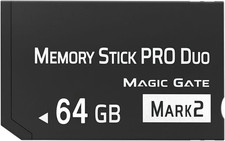 Original 64GB Memory Stick Pro Duo Mark2 for PSP Accessories/Camera