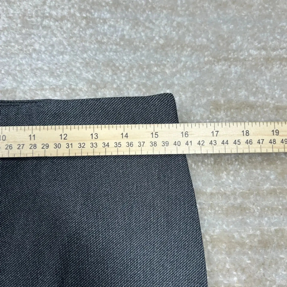 Falda elástica para mujer Van Heusen talla 8 gris diseño a medida estilo clásico Foto 2 de 4