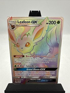Leafeon GX 157/156 Ultra Prism Secret Rare